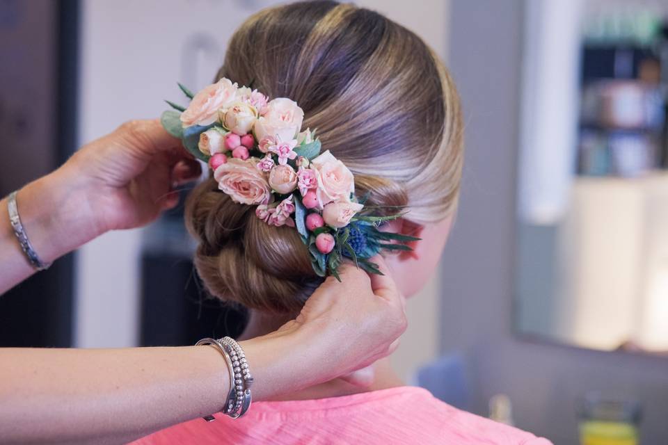 Coiffure champêtre