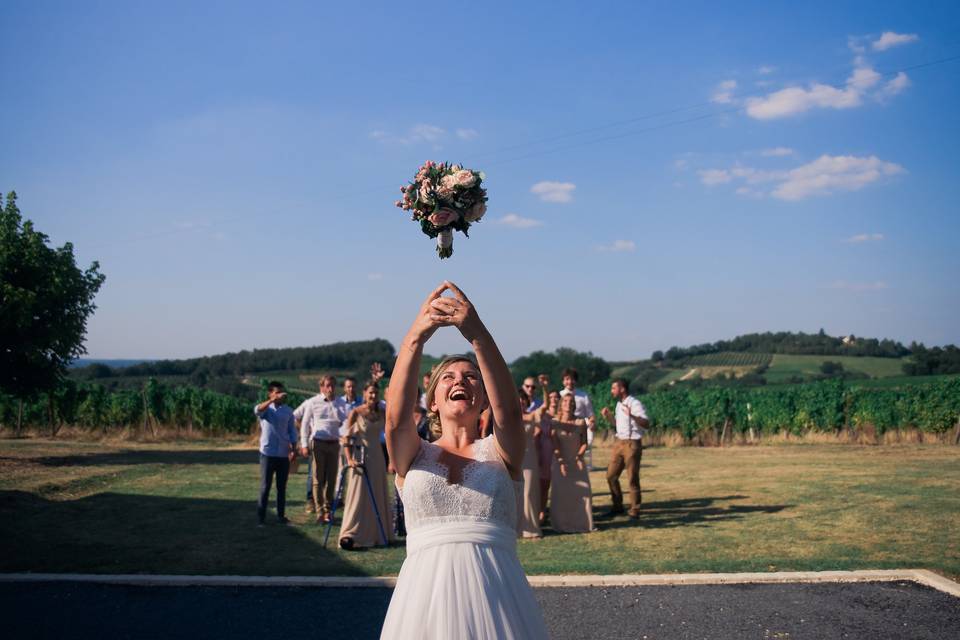 Lancer du bouquet