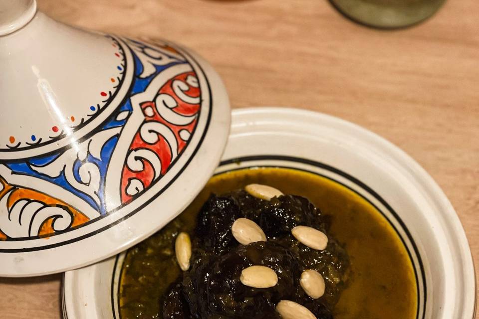 Tajine de pruneaux