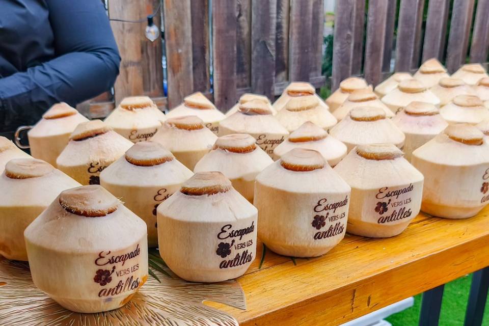 Noix de coco fraîche