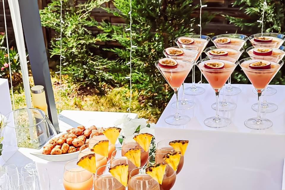 Buffet cocktails et mignardise