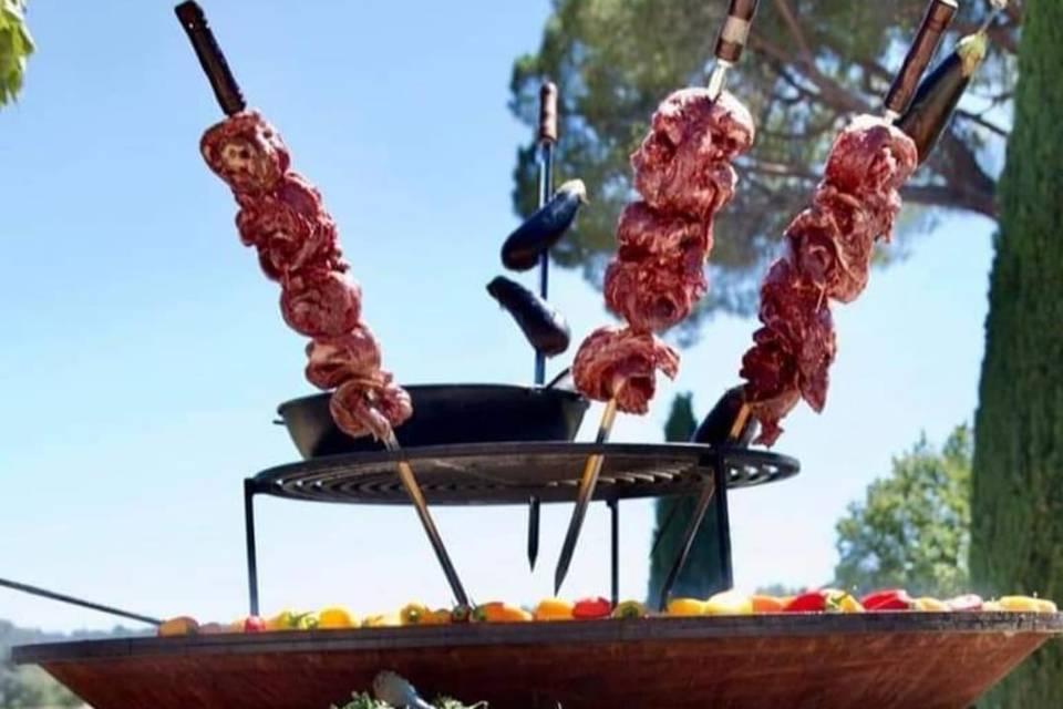 Cuisson brasero