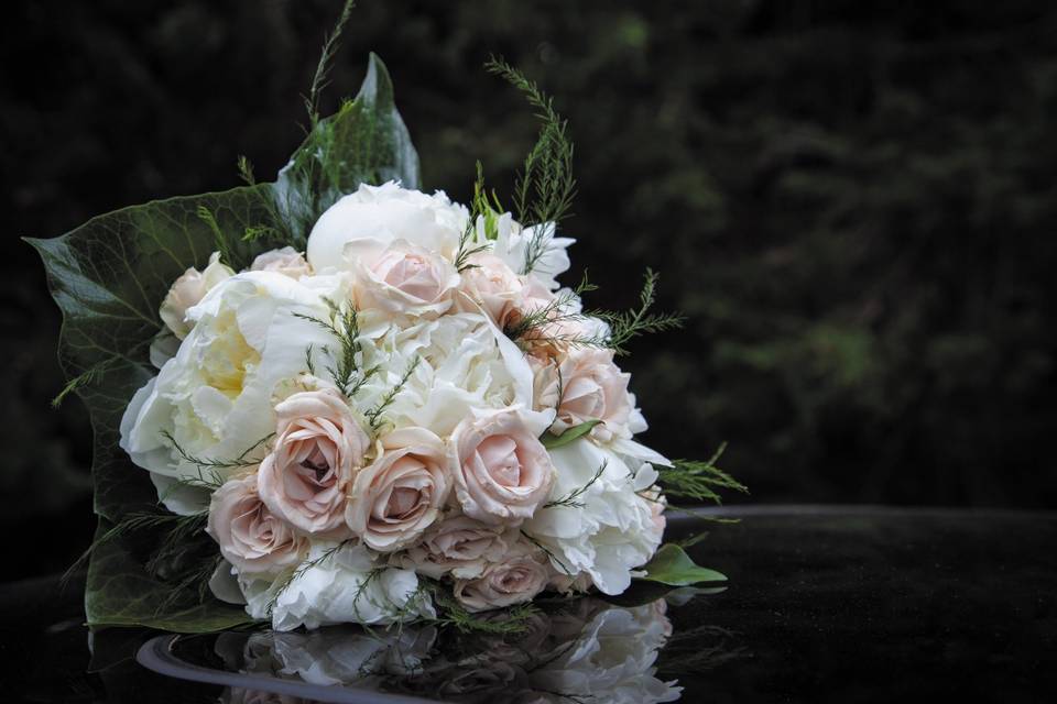 Bouquet mariée style vintage