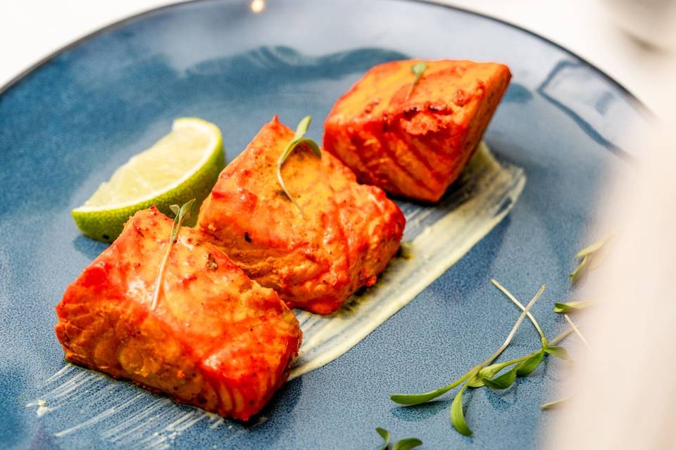 Saumon tikka
