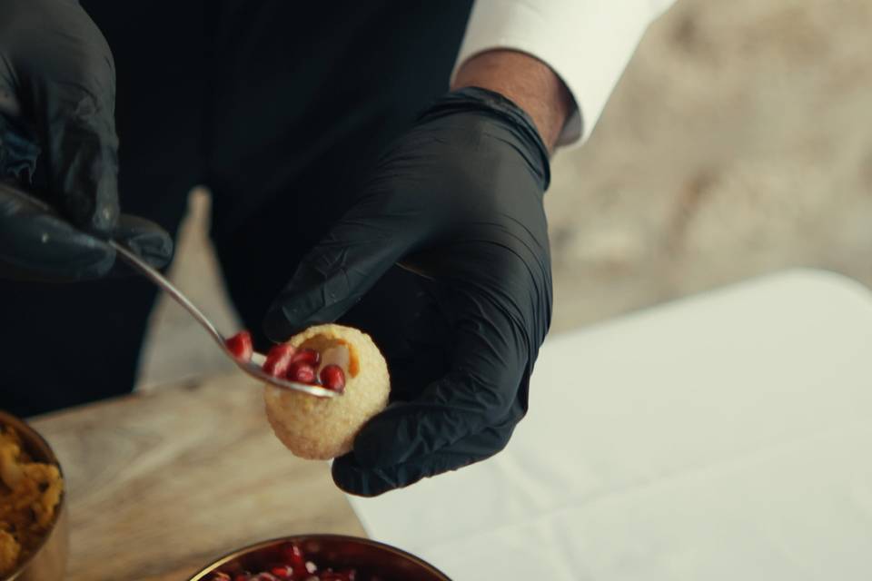 Animation Dahi puri