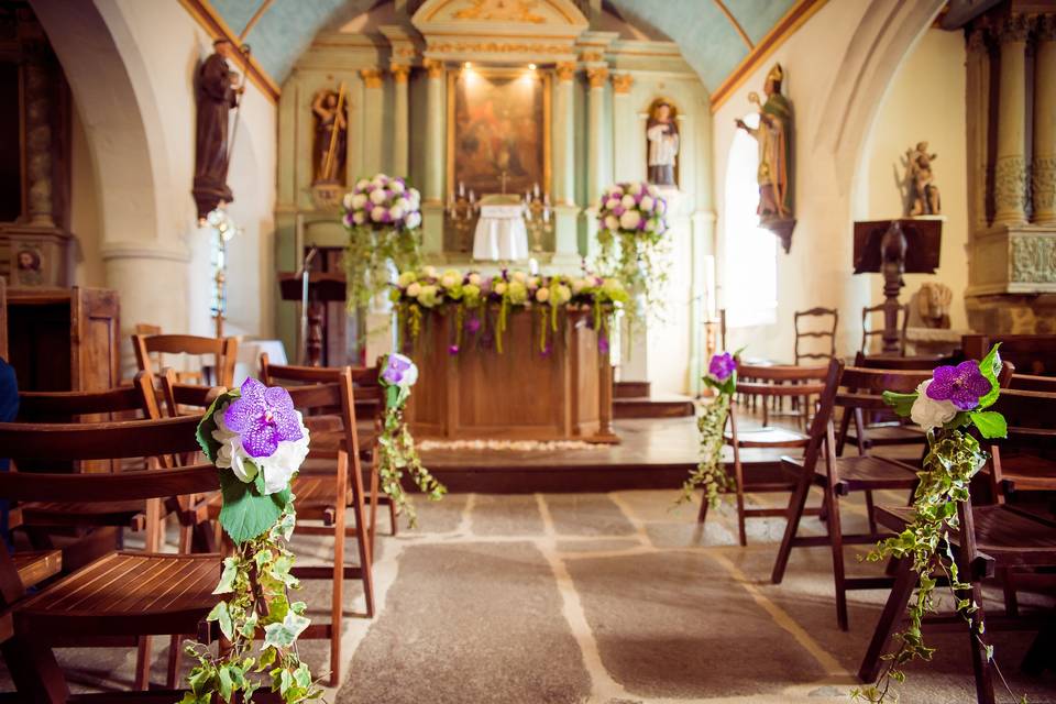 Décors d église la meaugon