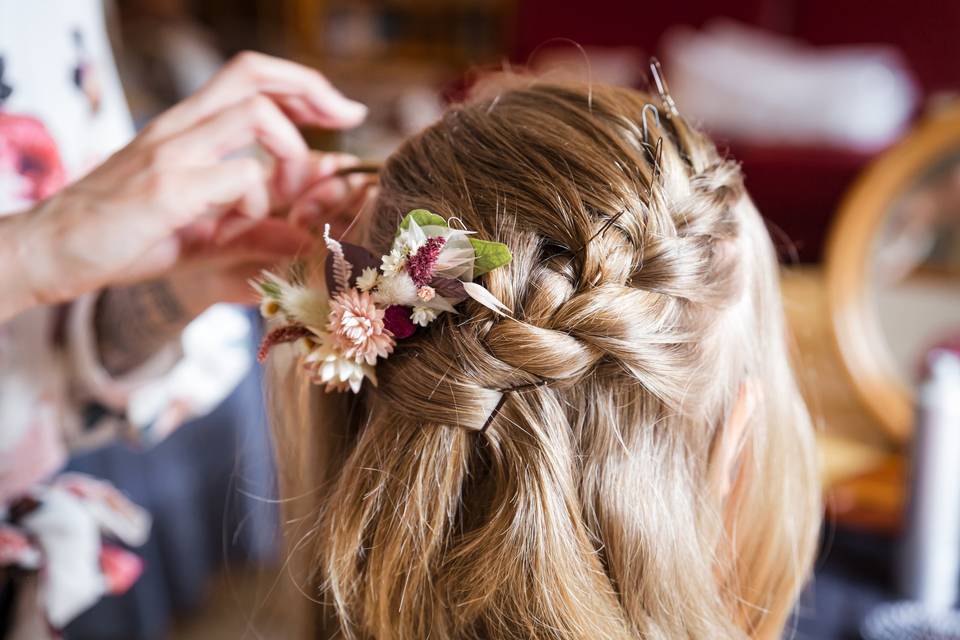 Maquillage et coiffure Mariée