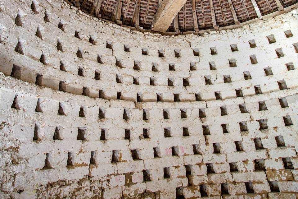 Intérieur pigeonnier