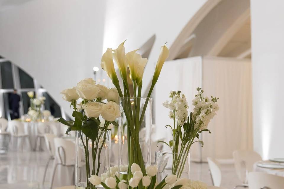 Fleurs blanches