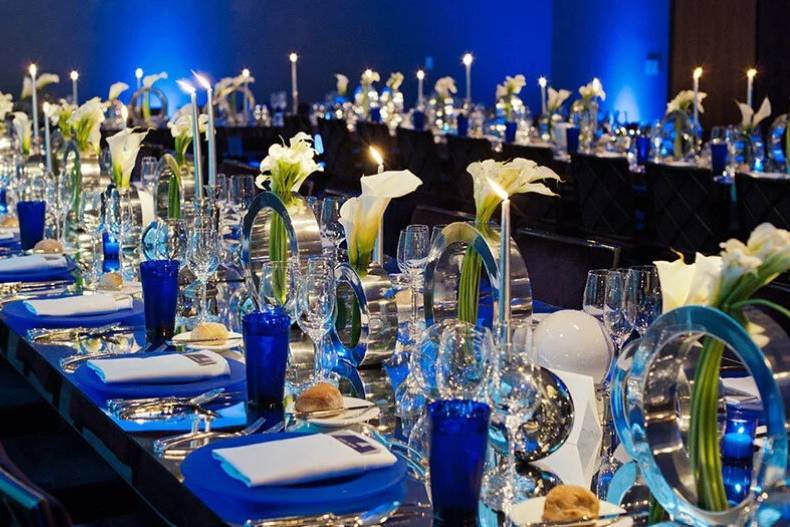 Déco bleue