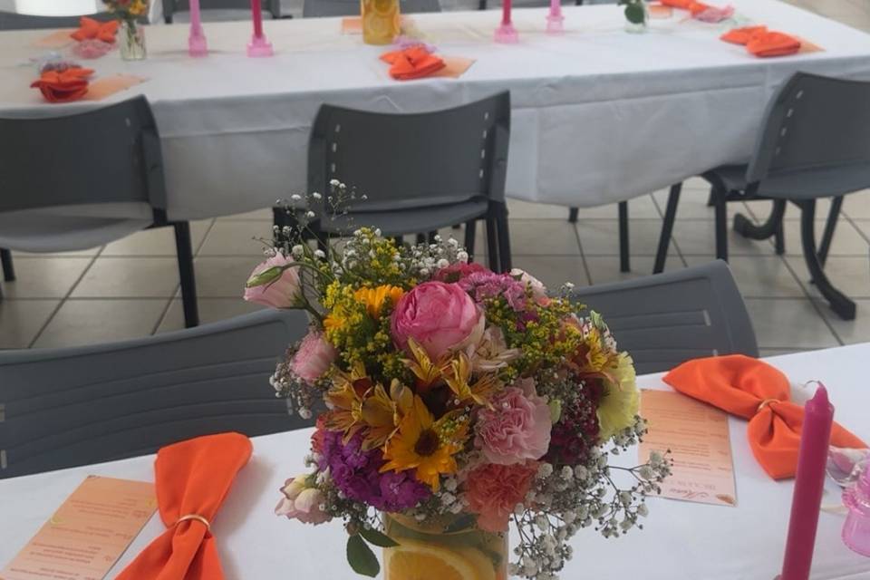 Mariage coloré
