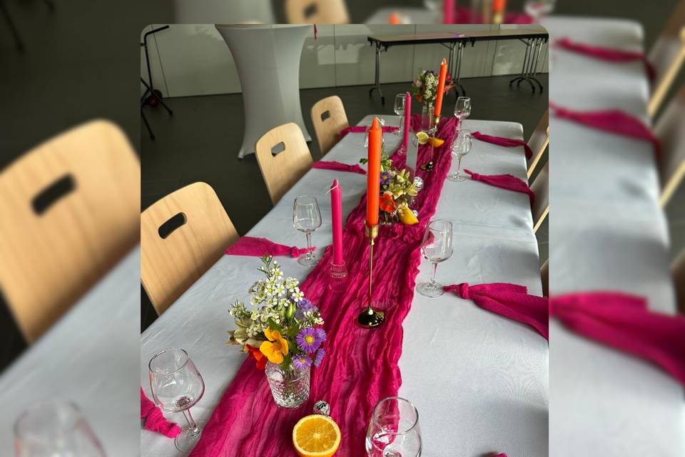 Mariage coloré