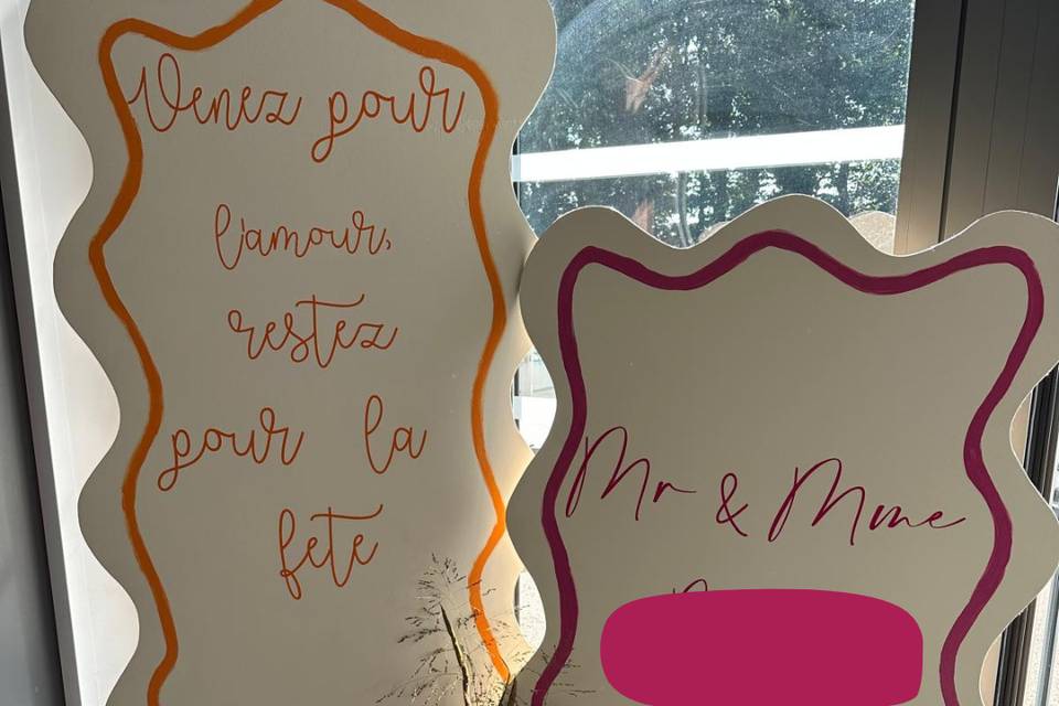 Mariage coloré
