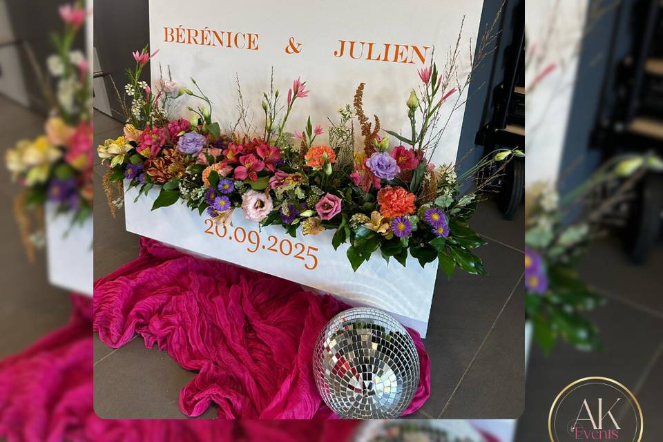 Mariage coloré