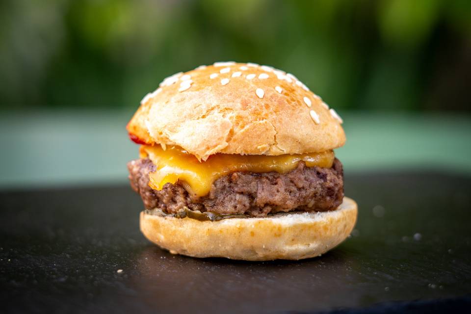 Cheeseburgers au cheddar