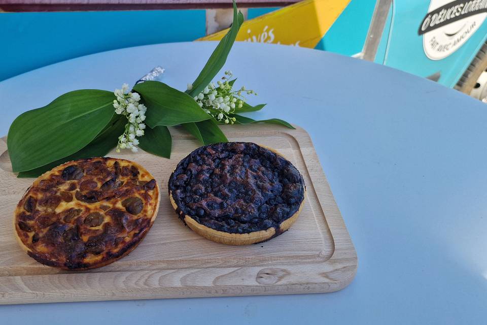 Tartelettes mirabelles ou myrtille