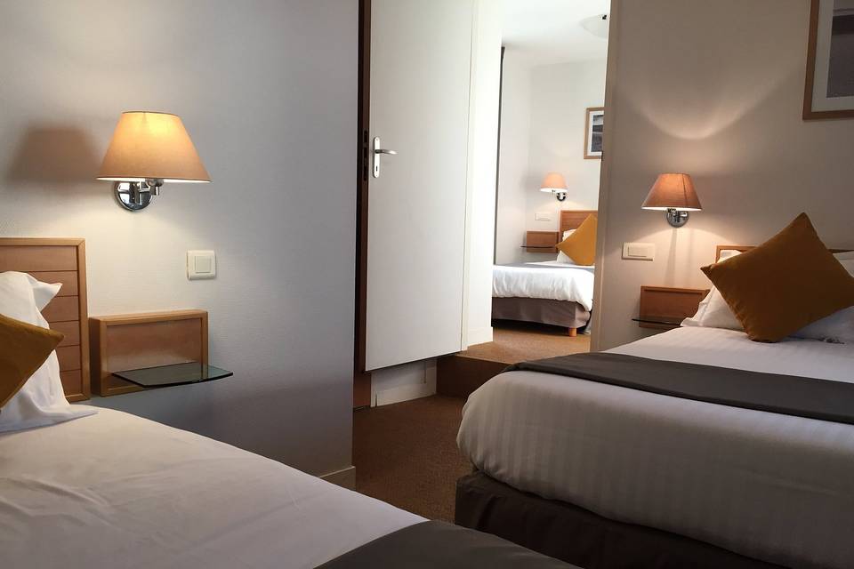 Chambre quadruple