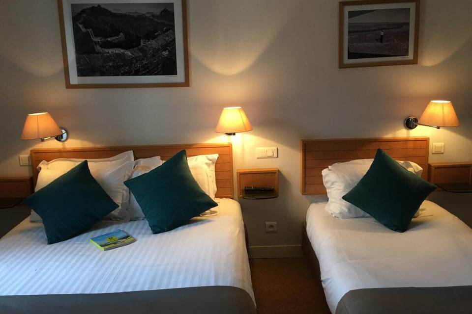 Chambre triple