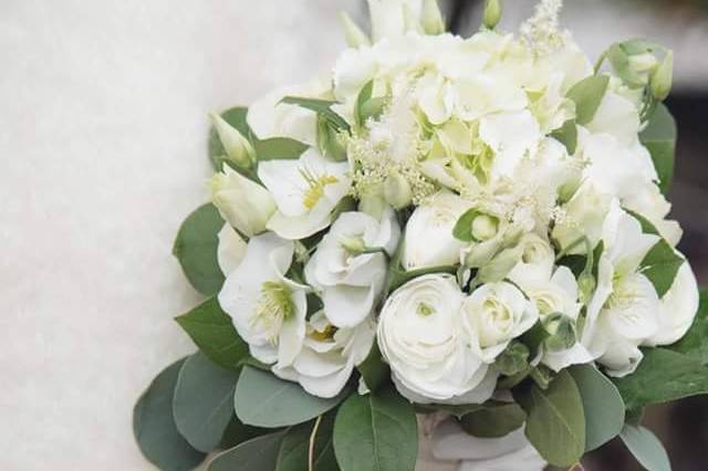 Bouquet mariée d'hiver