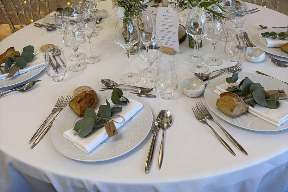 Mariage chic romantique