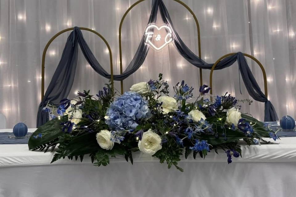 Bleu poussiéreux chic