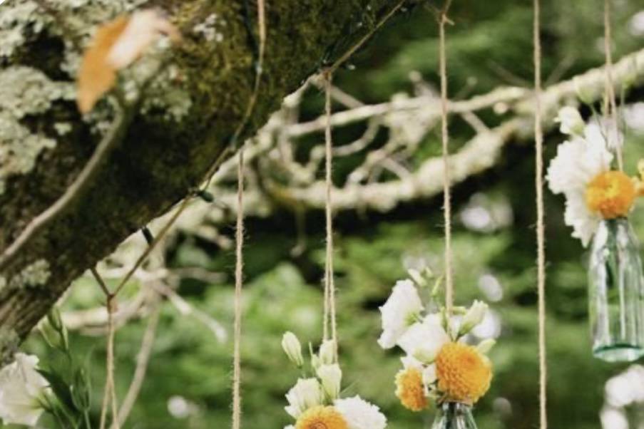 Suspension florale