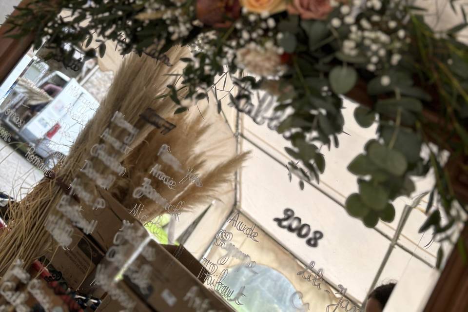 Décor plan de table