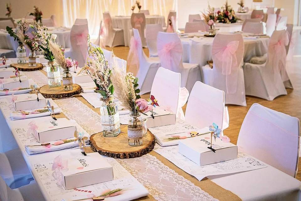 Mariage champêtre chic
