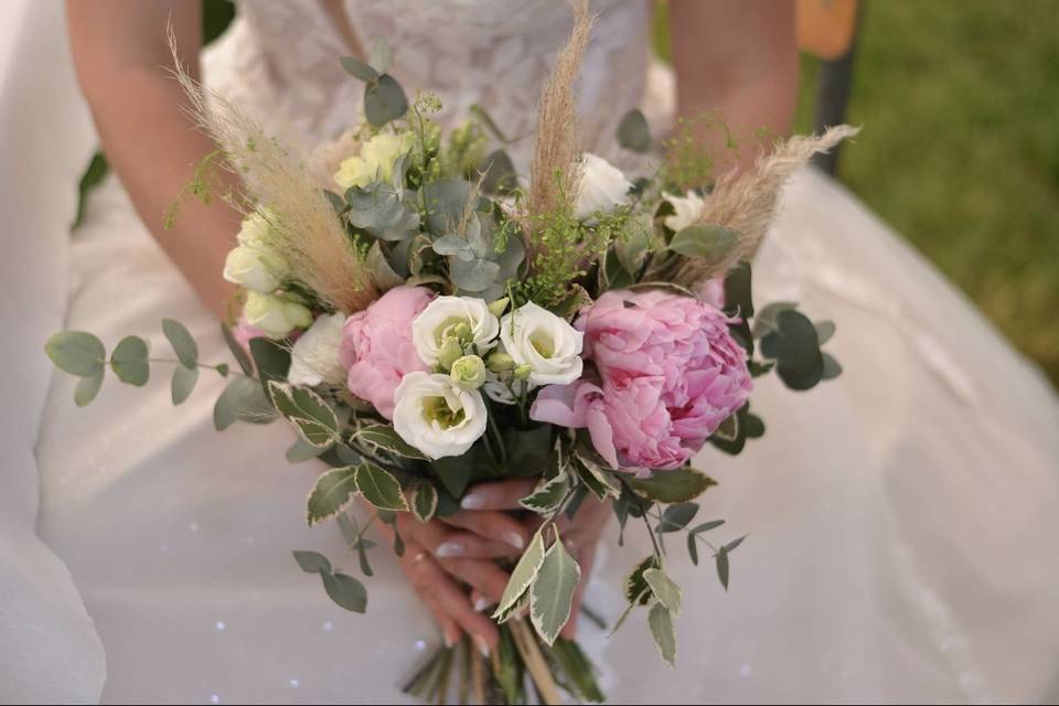 Bouquet de pivoines
