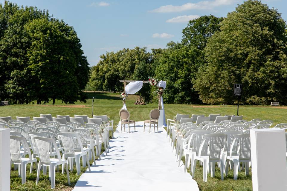 Mariage romantique et élégant