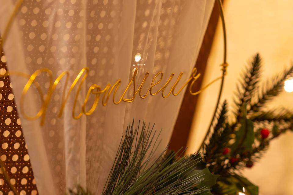 Mariage à Noël