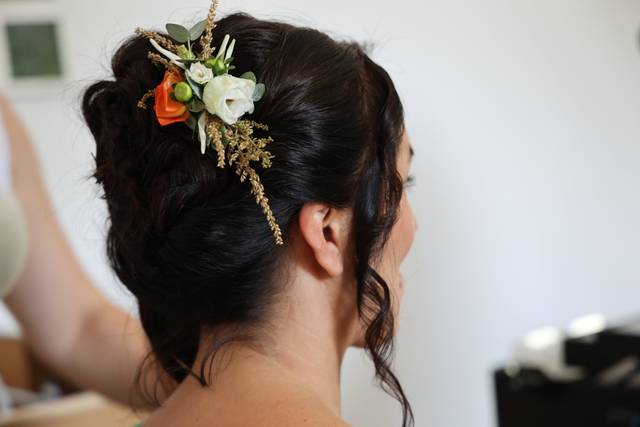 Préparation de la mariée.