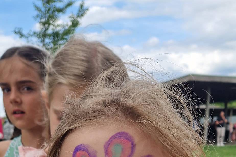 Enfant maquillé
