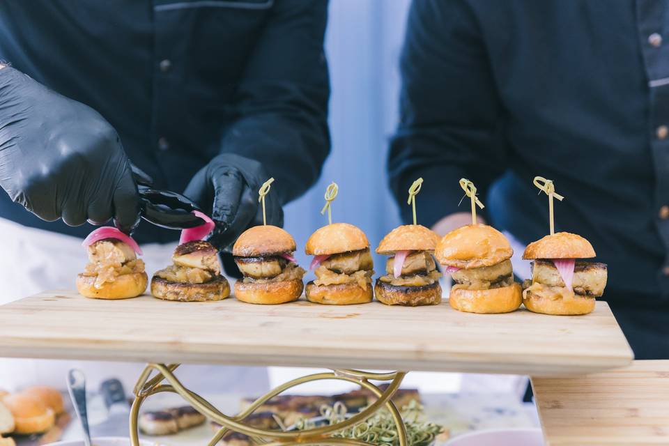 Atelier mini-burgers de boeuf