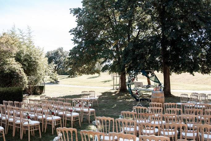 Cérémonie laique au Château Mo