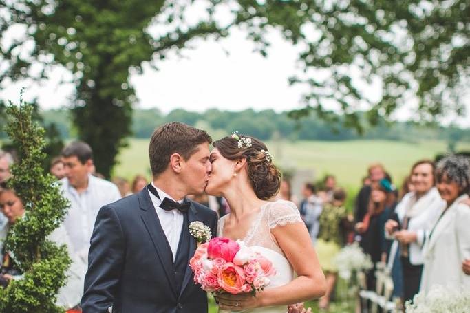 Entrée château mariage