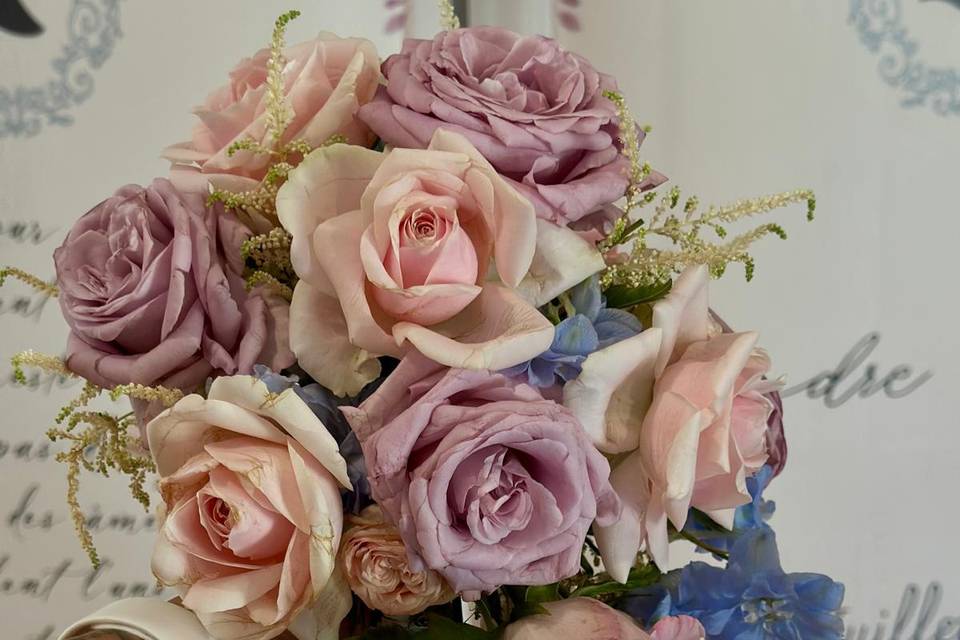 Bouquet mariée vintage