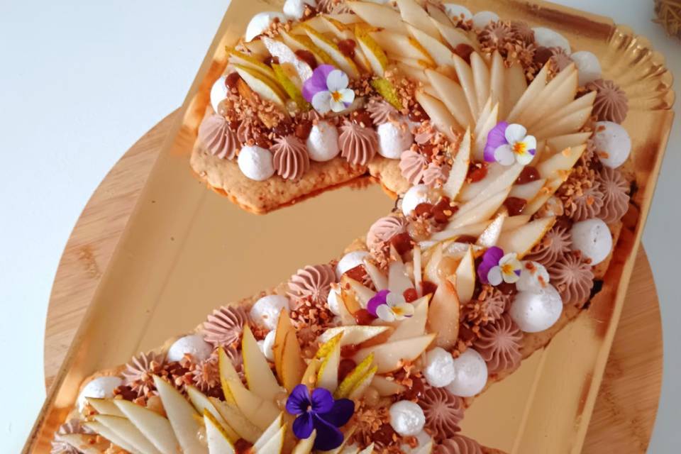 Number cake