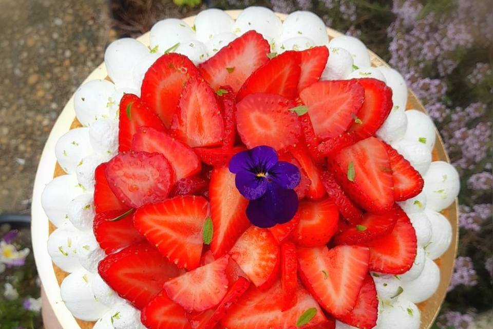 Tarte aux fraises