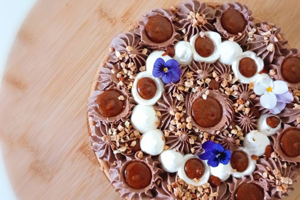 Entremet praliné