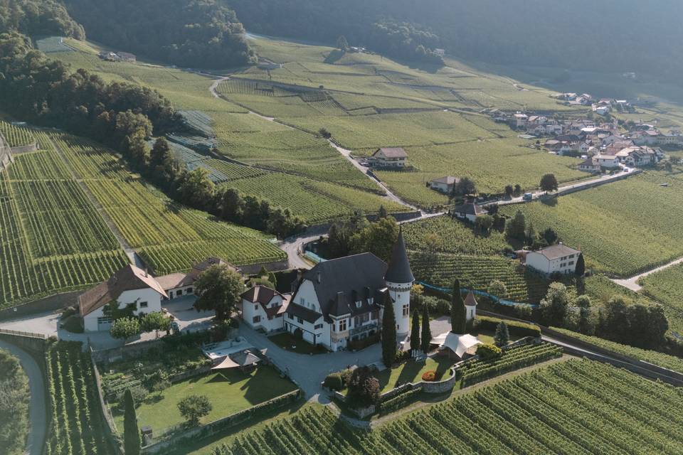 Un château au coeur des vignes