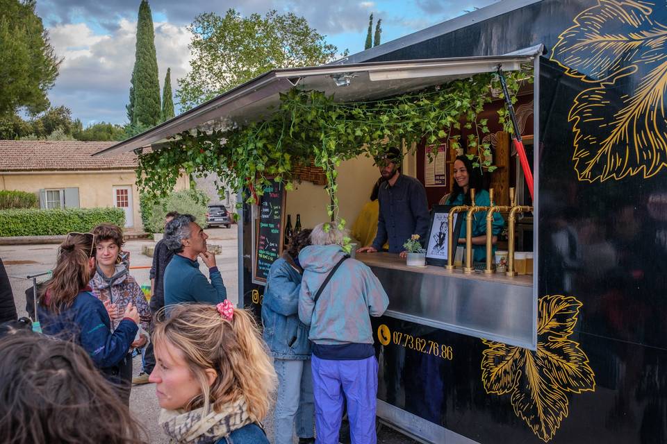 Service au bar