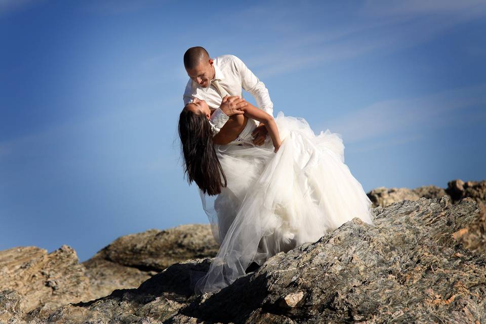 Séance couple mariage