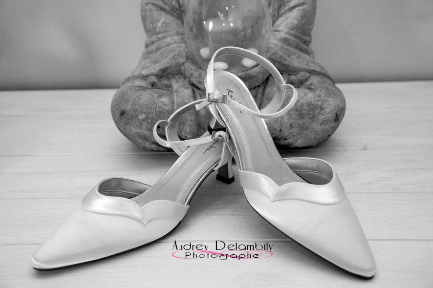 Chaussures de la mariée