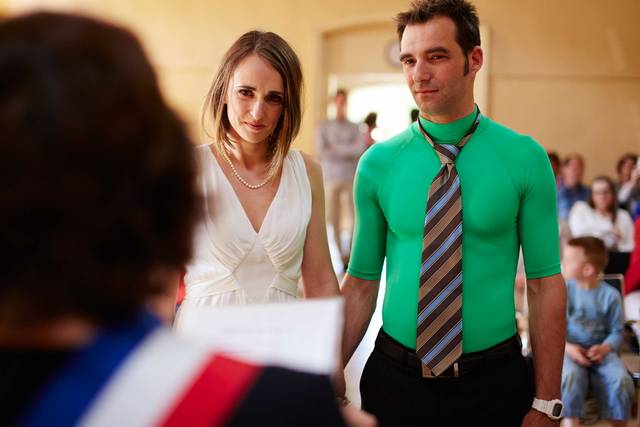 Mariage à la mairie