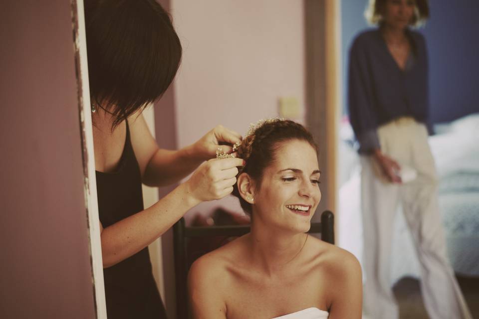 Coiffure et maquillage