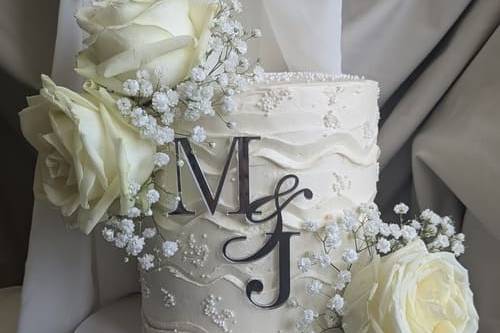 Rose & Gypsophile