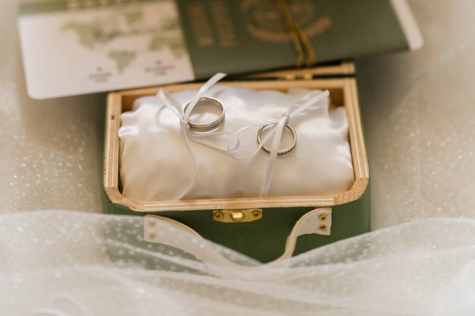 Faire-part et bouquet