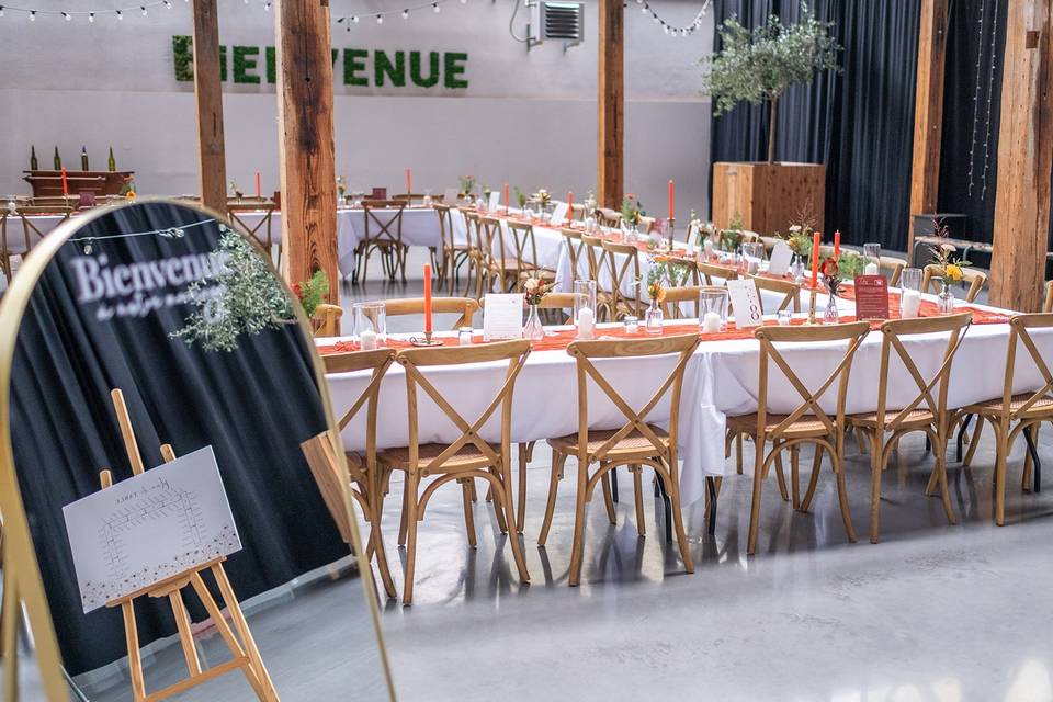 Salle de réception