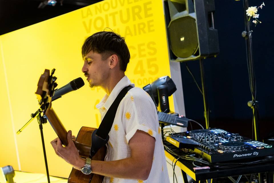 Animation guitare voix